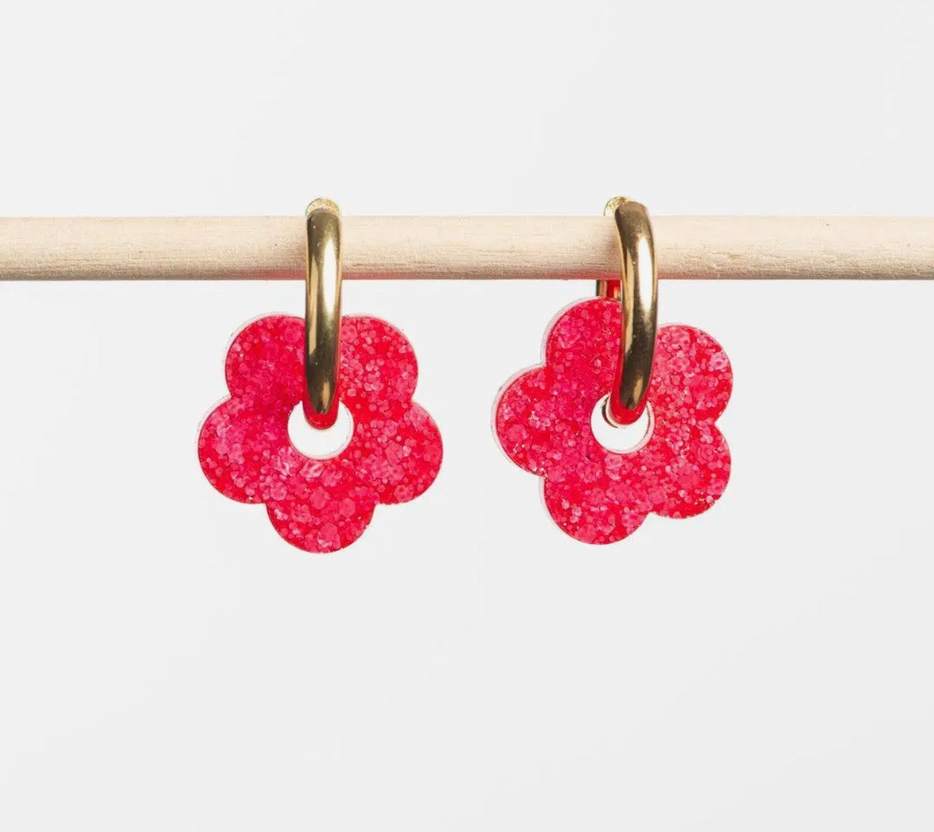 Boucle d’oreille fleur
