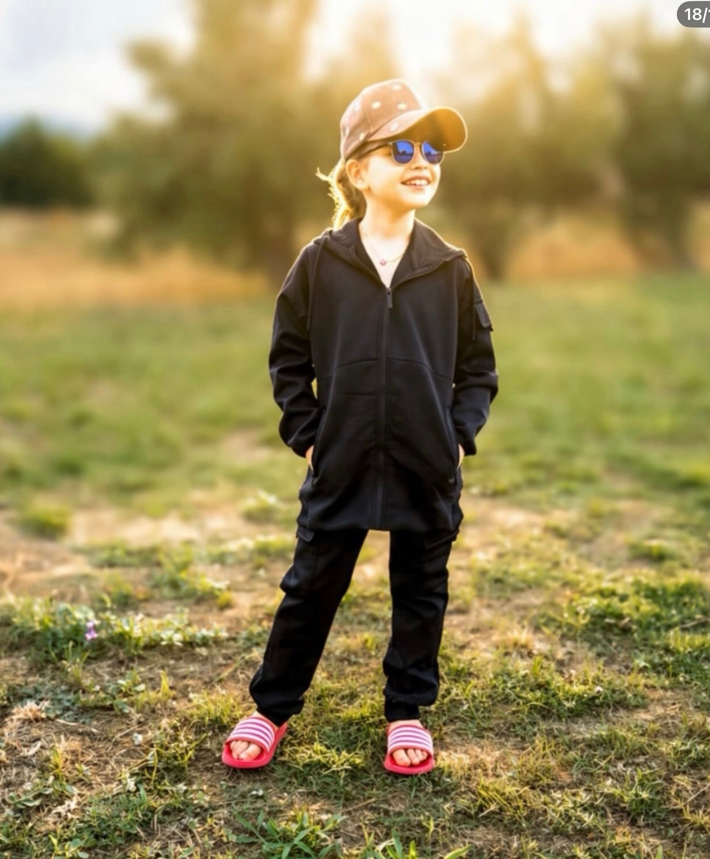 Ensemble jogging noir