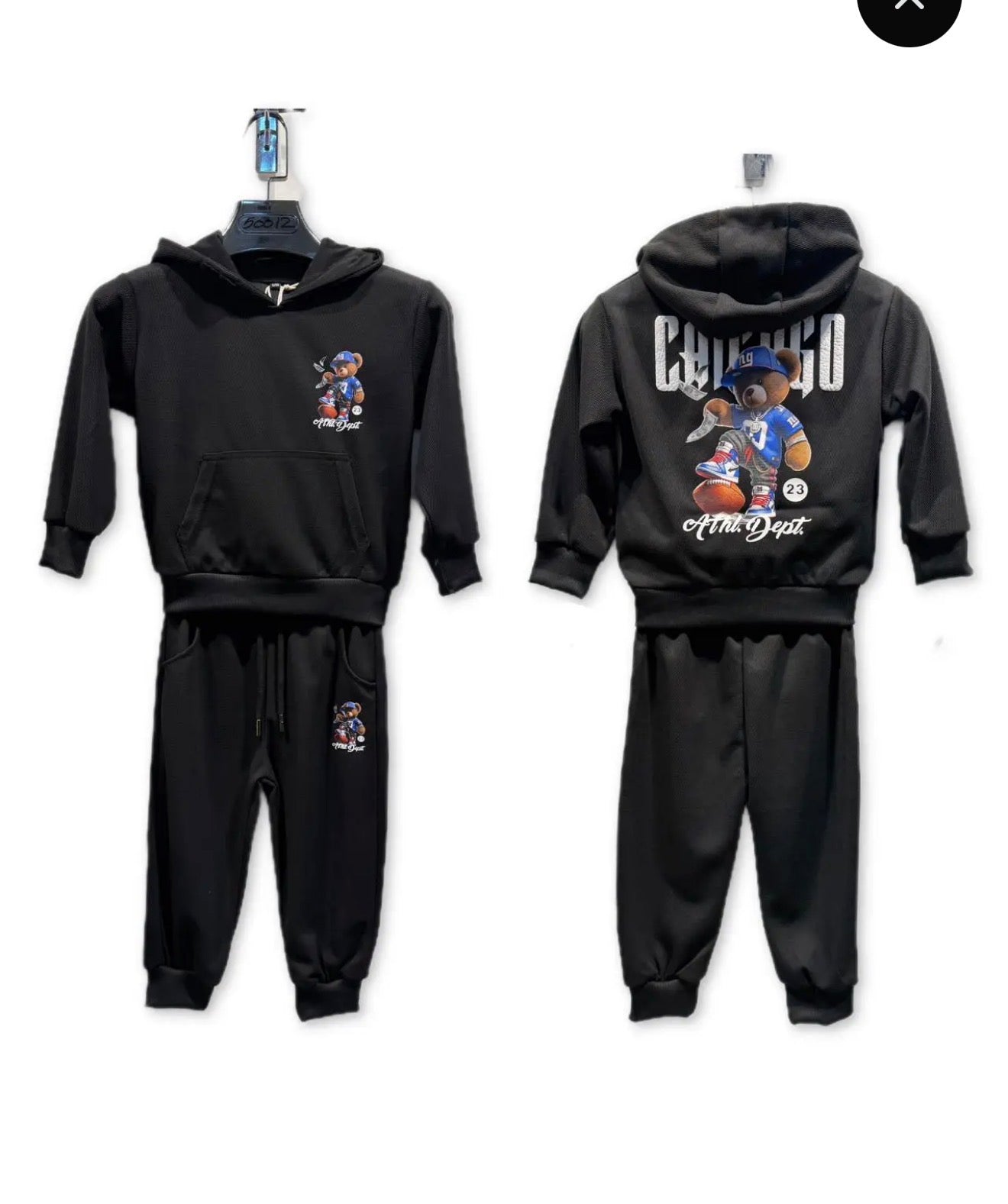 Ensemble jogging Noir