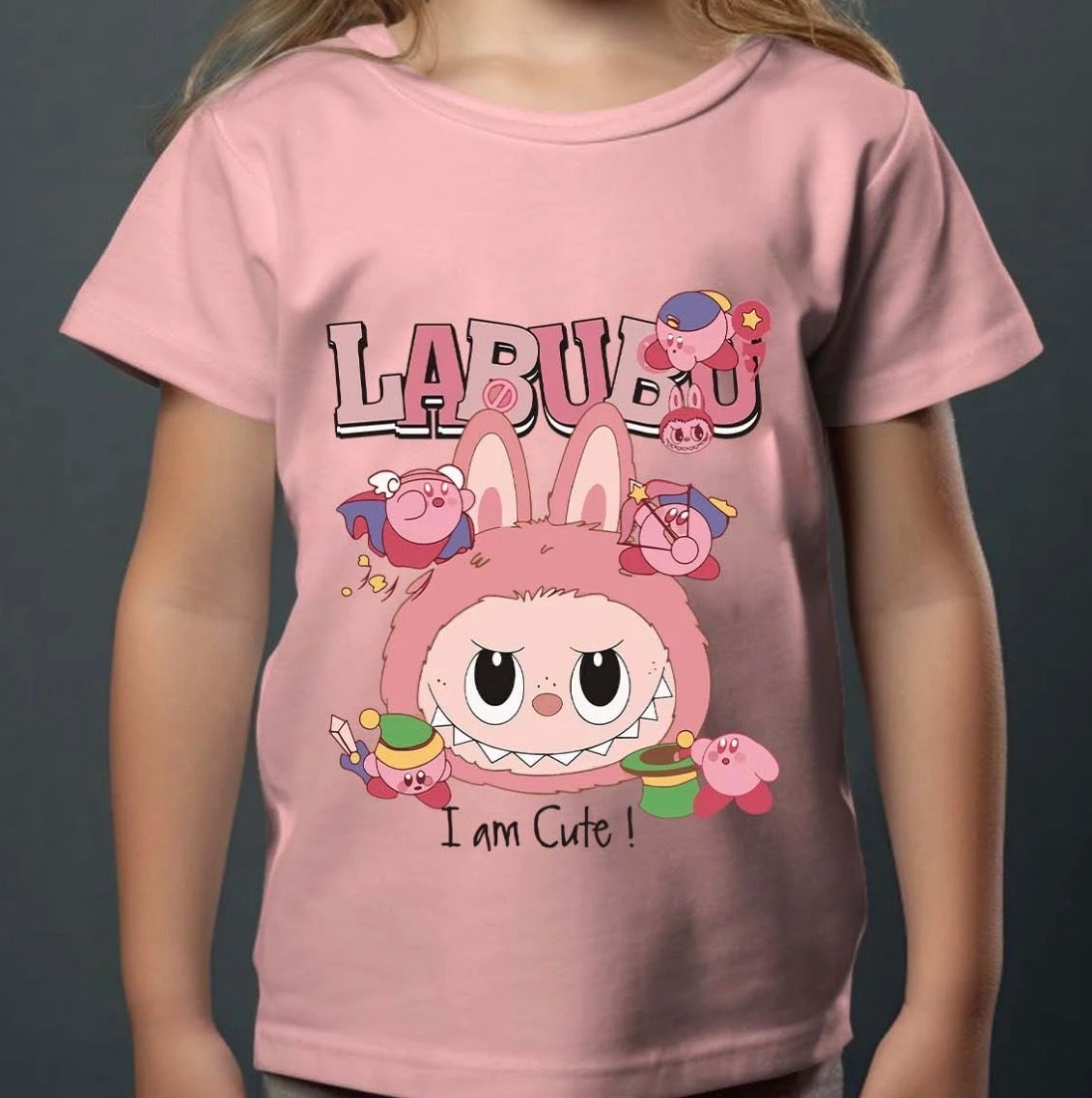T-shirt labubu Rose