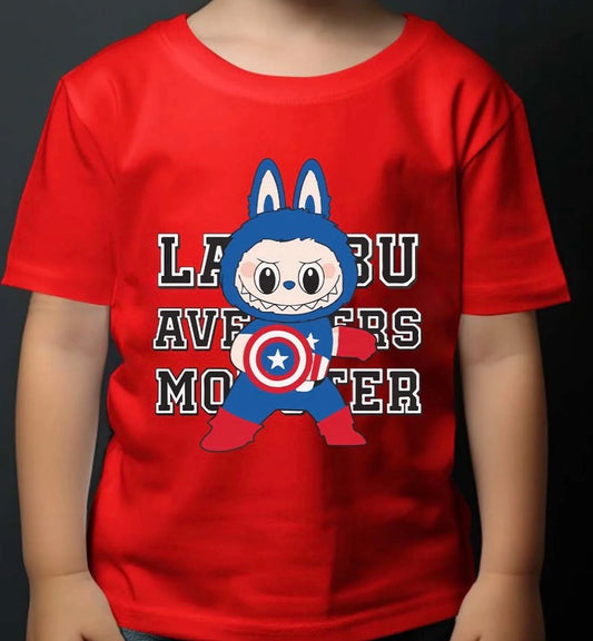 T-shirt labubu Rouge